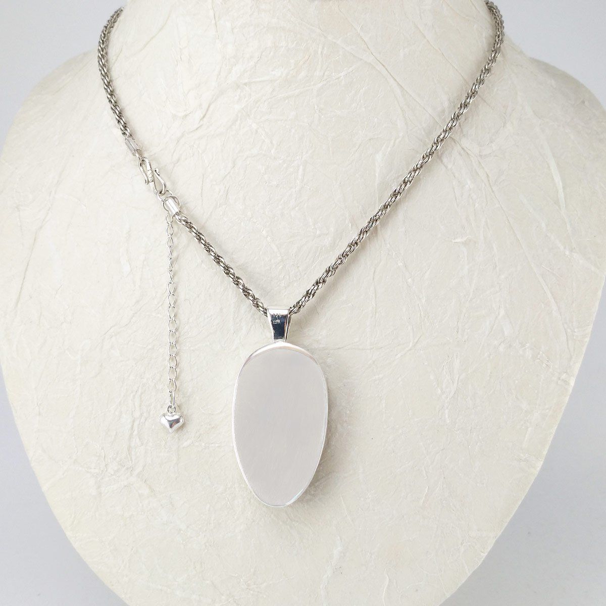 Ketten: Boulder Opal Anhänger mit Silber Kordelkette – Neu und originalverpackt aus Meilen von Byrd-bijoux 4