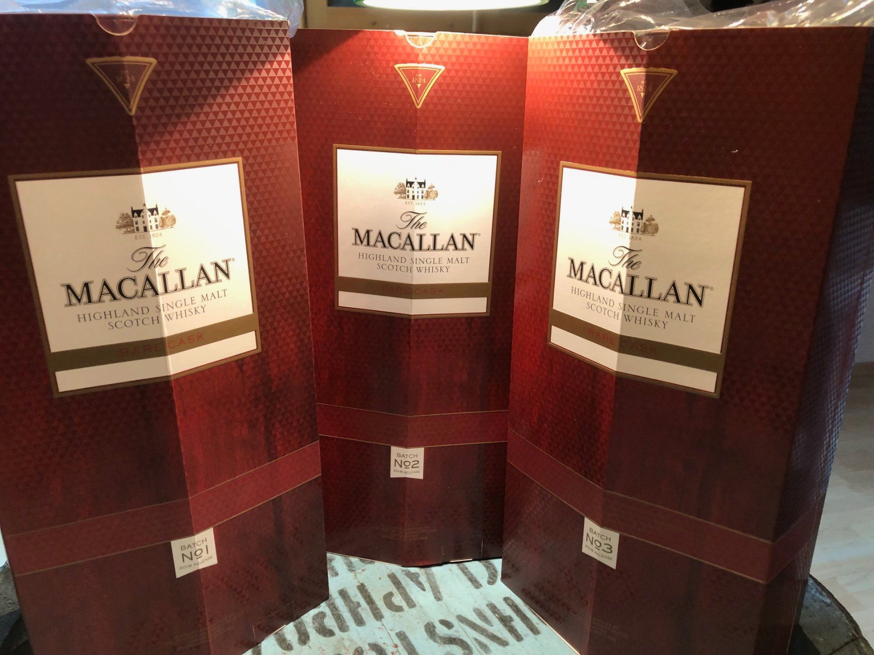 Macallan Bevande alcoliche: Macallan Rare Cask Serie 1-3 2018 – Nuovo e nell'imballaggio originale da Aarwangen venduto da concorde58 1