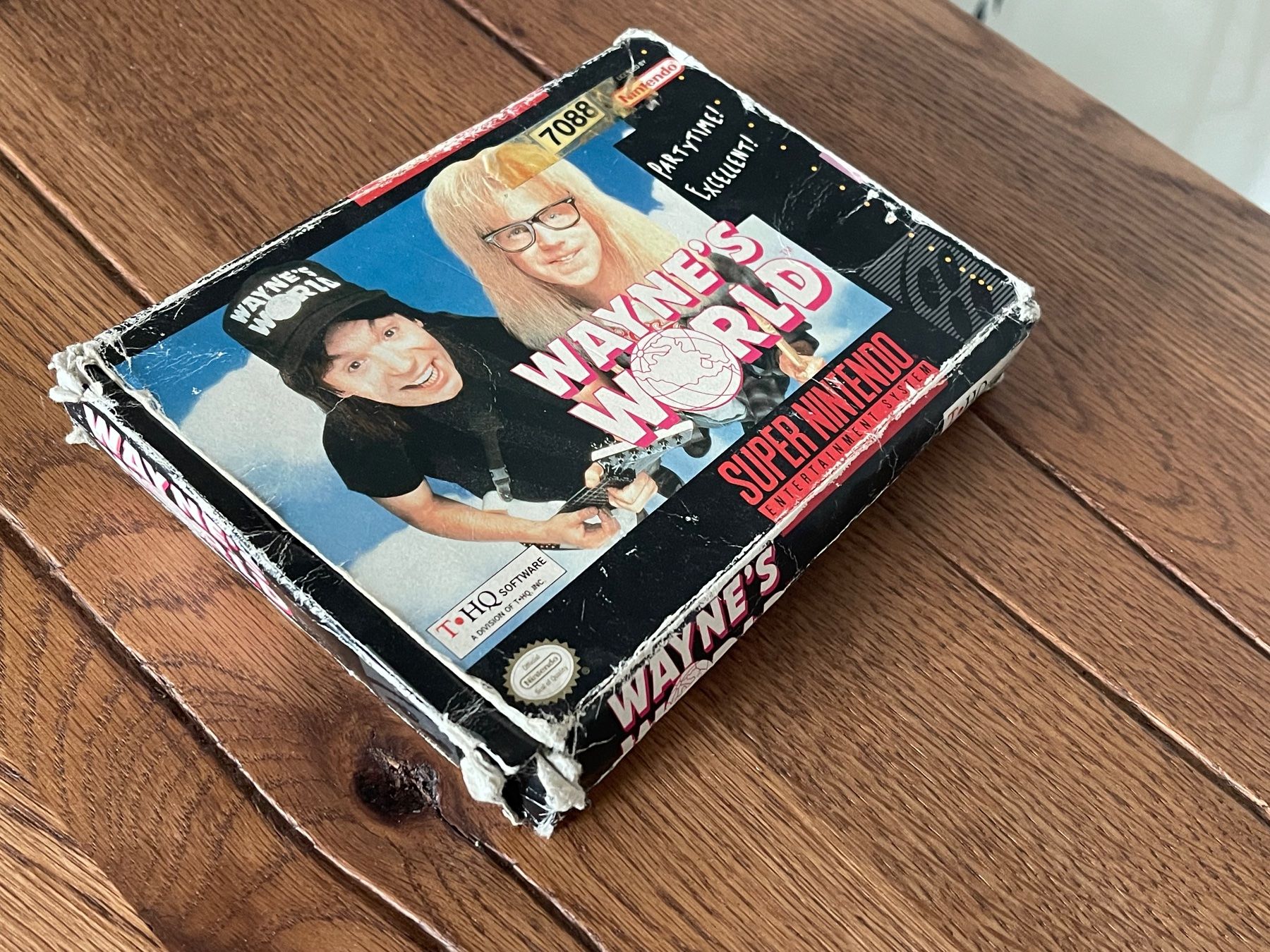 Nintendo Spiele: Box Only! Wayne's World Super Nintendo Orginalverpackung – Gebraucht aus Zuerich von Dorsi 3