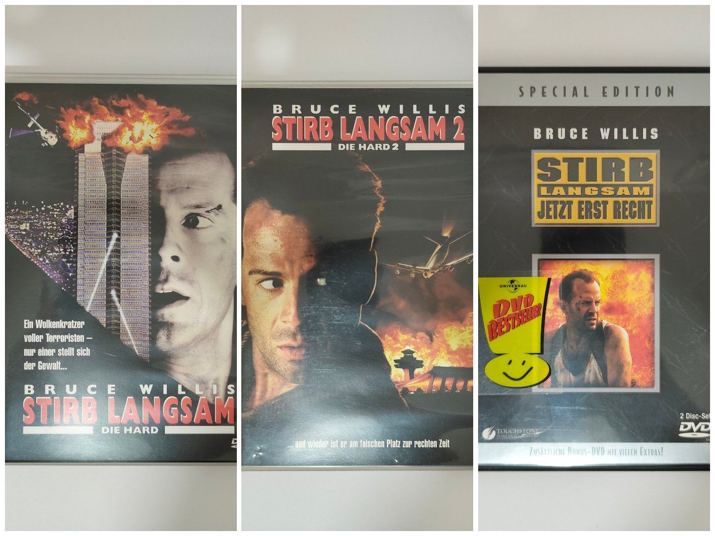 Alle DVDs: Stirb langsam - Teil 1-3 - DVD Sammlung – Gebraucht aus Wil SG von anhe87