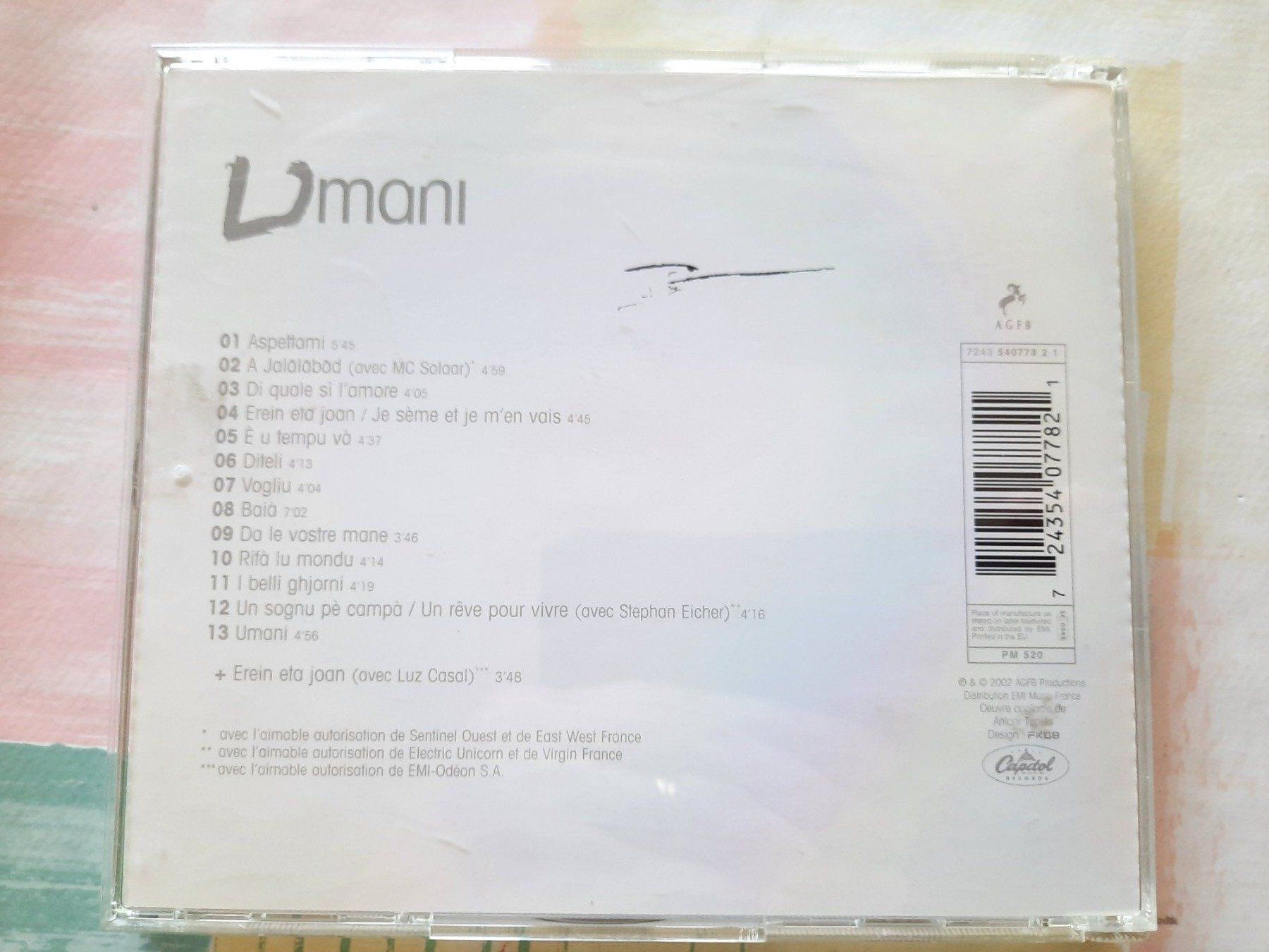 CDs: CD I Muvrini - Umani – Gebraucht aus Pully von bro_n52j 1