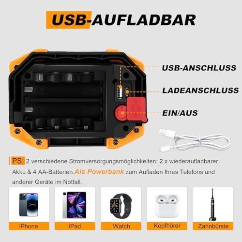 Lampade: Akku Strahler 30W 2x – Nuovo e nell'imballaggio originale da Hundwil venduto da Stallone6 3