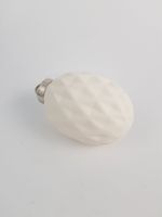 Terracotta Ornament Weiss  Keramik