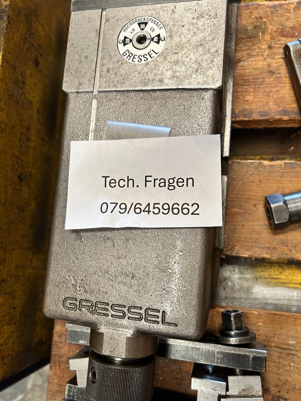 Tutti gli attrezzi: Gressel 125 Schraubstock – Usato da Münchenstein venduto da fransch 9