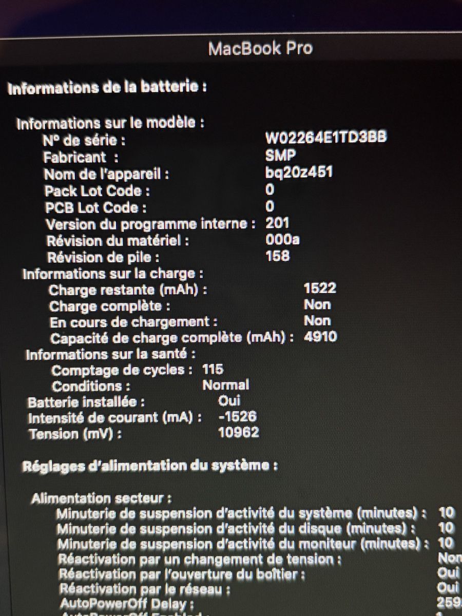 Apple Notebook: MacBook Pro 13" -  i7 2.9 GHz | 8 Go RAM | SSD – Usato da Genève venduto da Pirou212 5