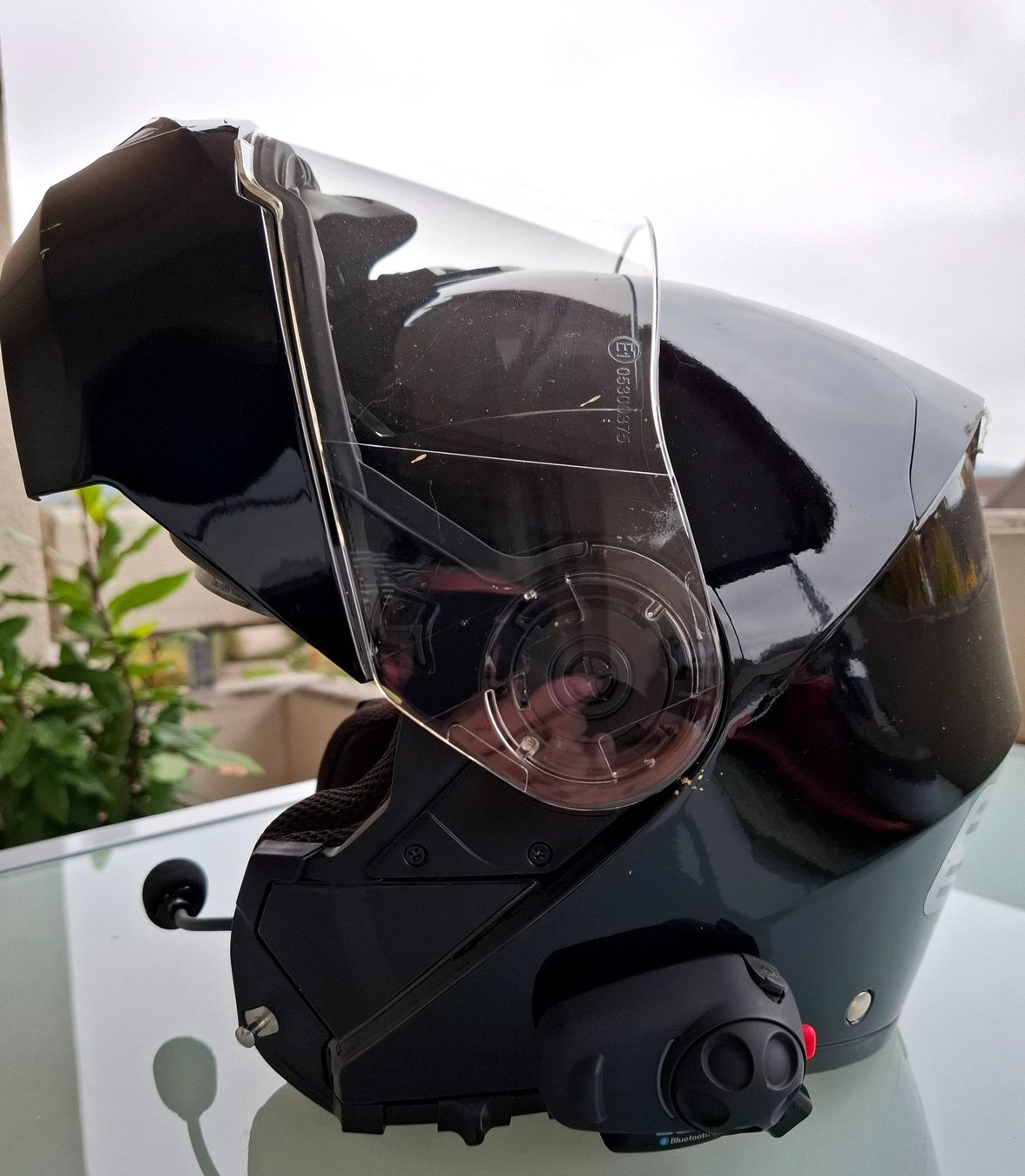 Caschi & visiere: Motoradklapphelm mit SENA SMH 5 – Usato da Unterentfelden venduto da handelskontor01 1