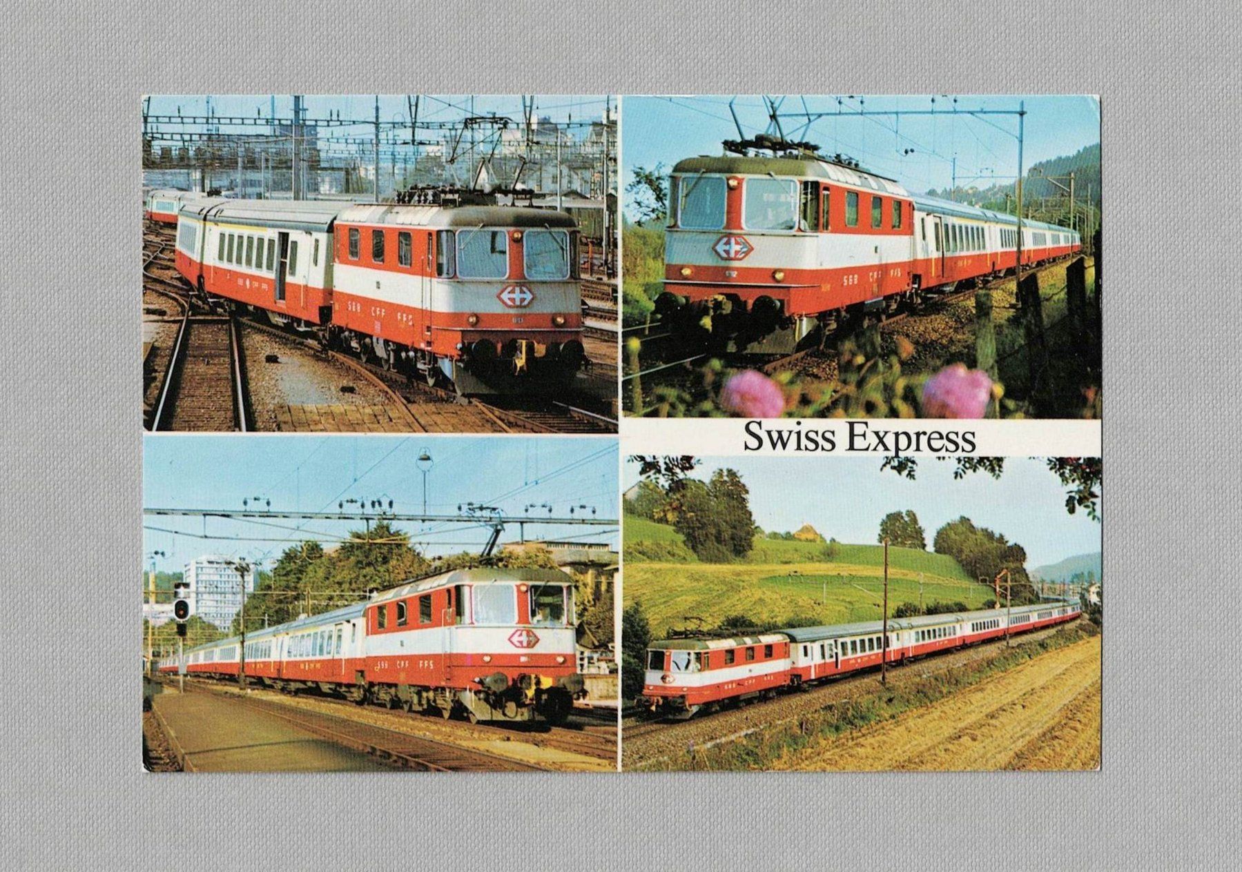 Cartoline postali: AK Swiss Express Städteschnellzug SBB – Usato da Hätzingen venduto da memory-lane