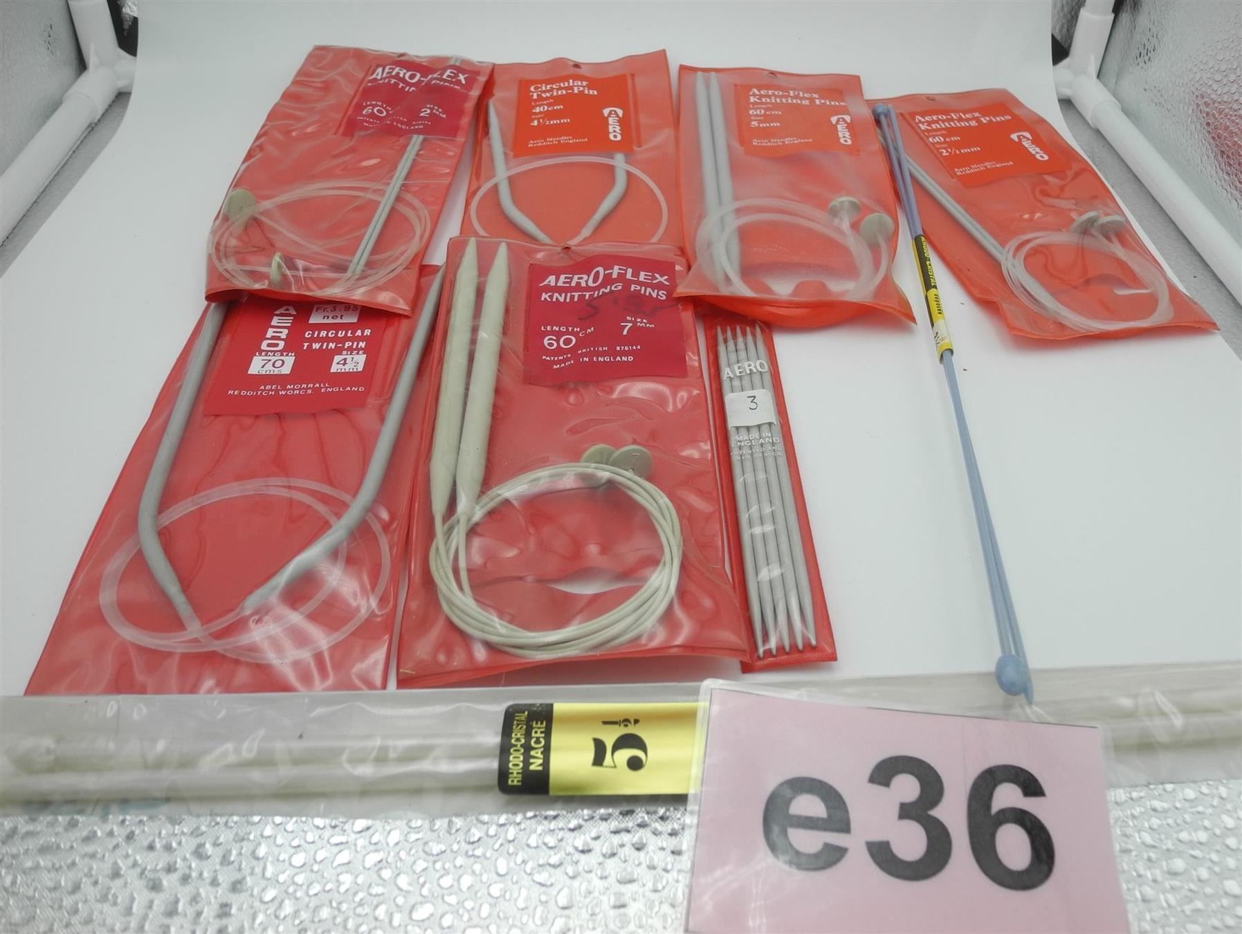 Nadeln: 9 Stricknadeln, Nr. e36 – Neu und originalverpackt aus Kottwil von Crazyrolf
