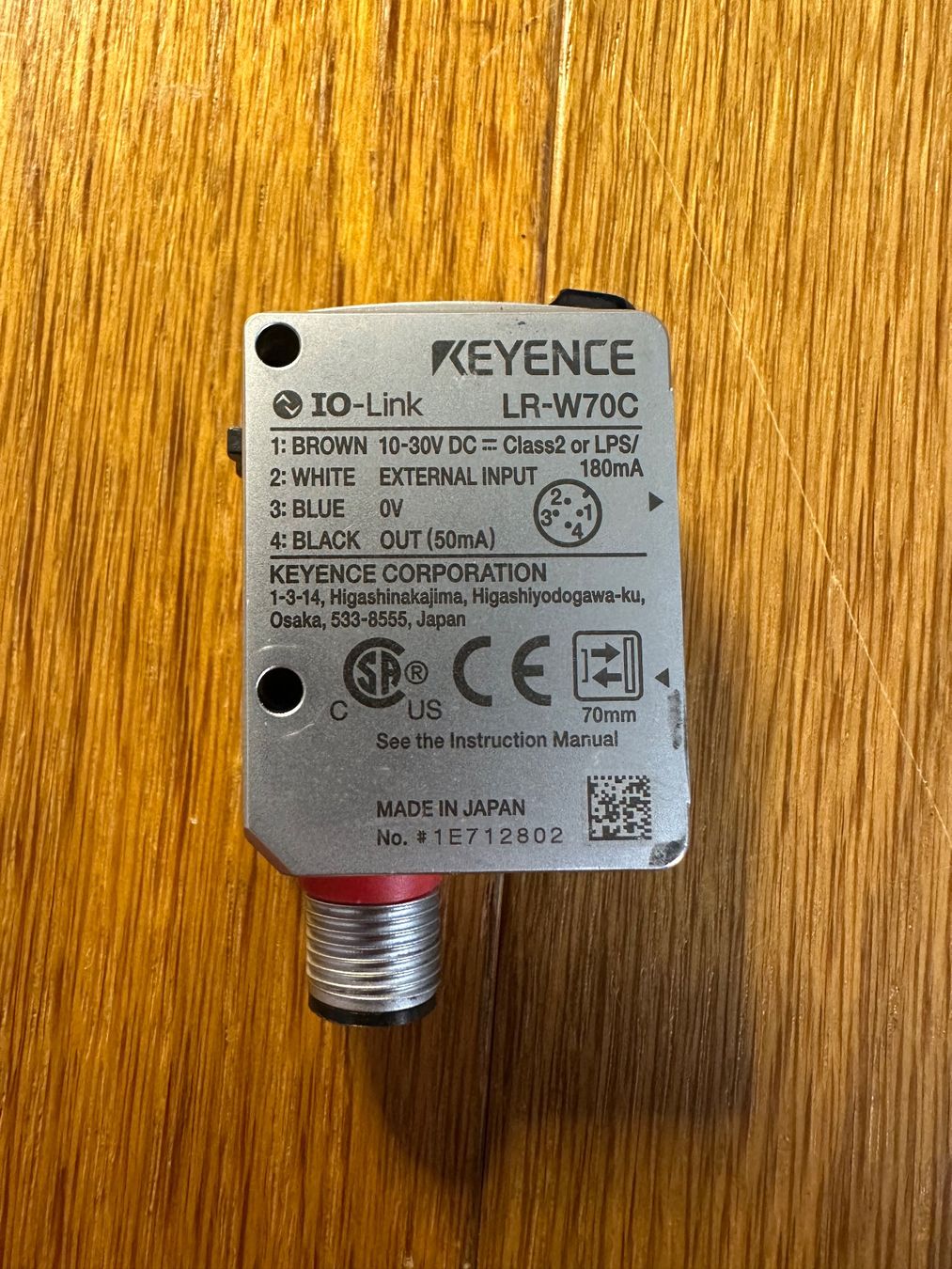 Componenti elettronici: Keyence - LR-W70C – Usato da Thayngen venduto da dha_y7hm