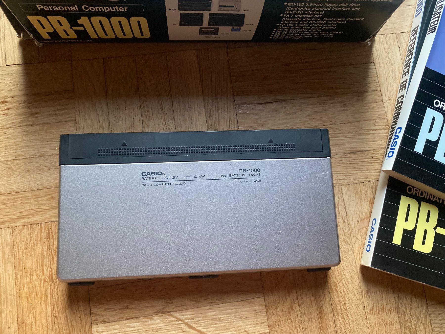 Casio Calcolatrici tascabili: Casio PB-1000 Basic Personal Computer aus 1986 – Usato da Adliswil venduto da synchrot 3