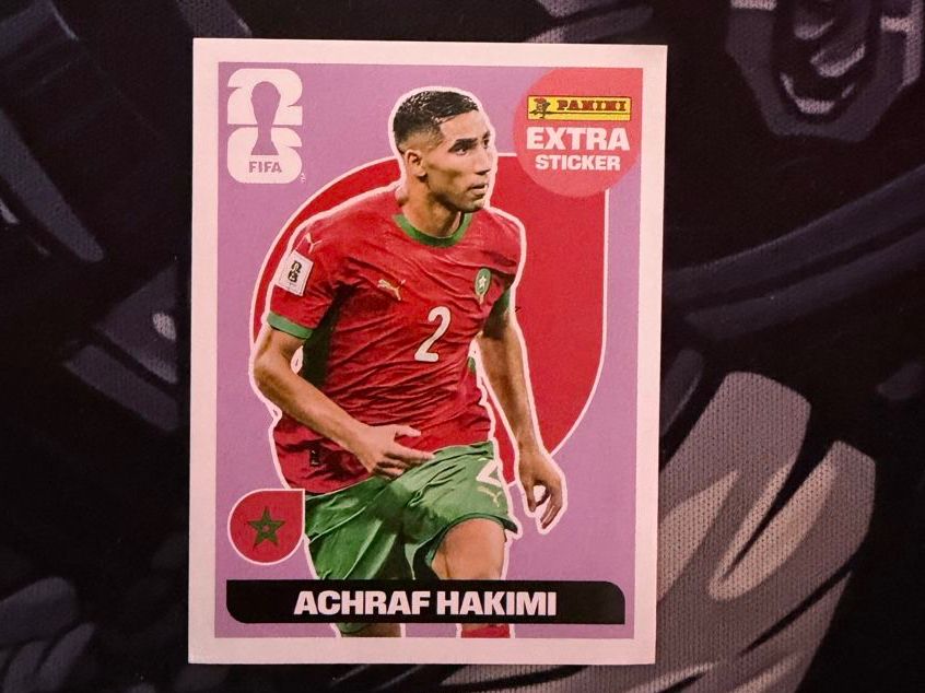 Panini Carte collezionabili: Hakimi Extra Sticker – Nuovo e nell'imballaggio originale da Fribourg venduto da Tonachi-shop