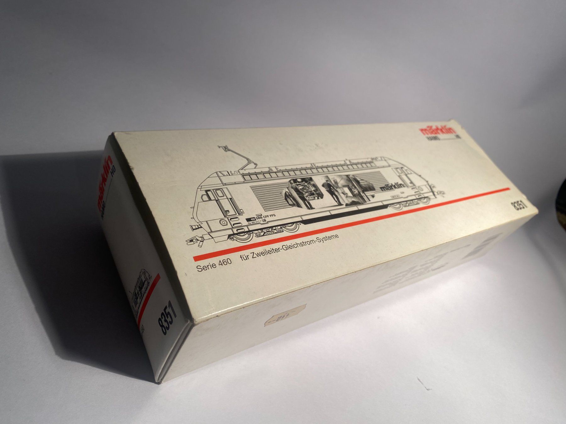 Märklin Modellini di ferrovie: Märklin  E-Lok SBB RE460 HEIZER, AC Delta – Usato da Buchrain venduto da Modellbahn11 7