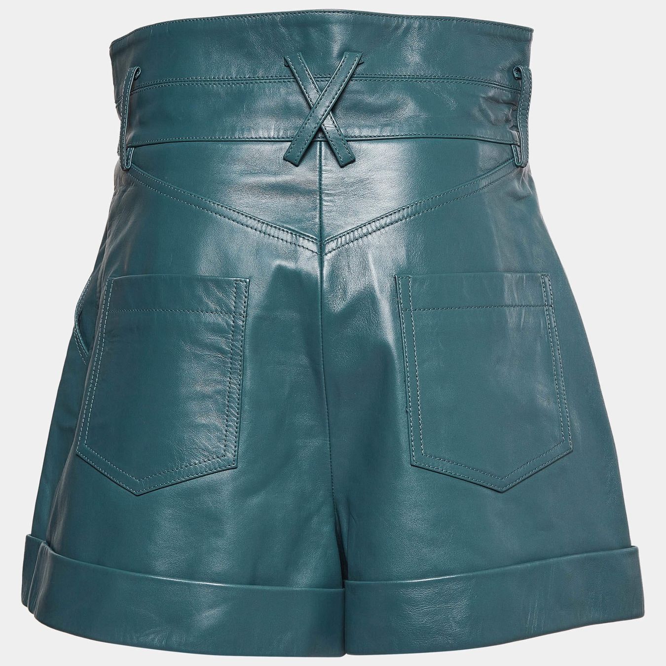 Sandro Pantaloni: Sandro Shorts, Leder – Usato da Winterthur venduto da prenzlgirl 4