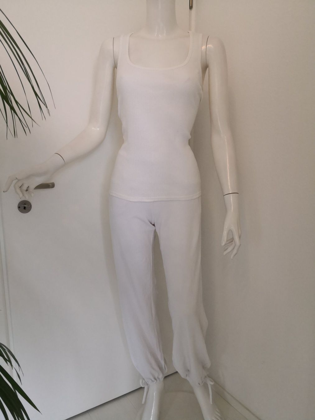 Mango Negligees & Pigiami: 🤩MANGO & H&M PYJAMA WEISS GERILLT – Usato da Olten venduto da Naja-Twins-Twins
