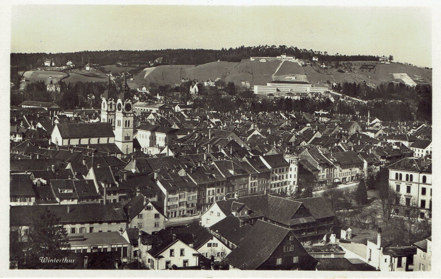 Ansichtskarten: Winterthur ZH, um 1930 – Gebraucht aus Otelfingen von Schmitte9