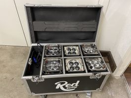 Red Zone Scheinwerfer Set im Flightcase 6 Stk. gebraucht