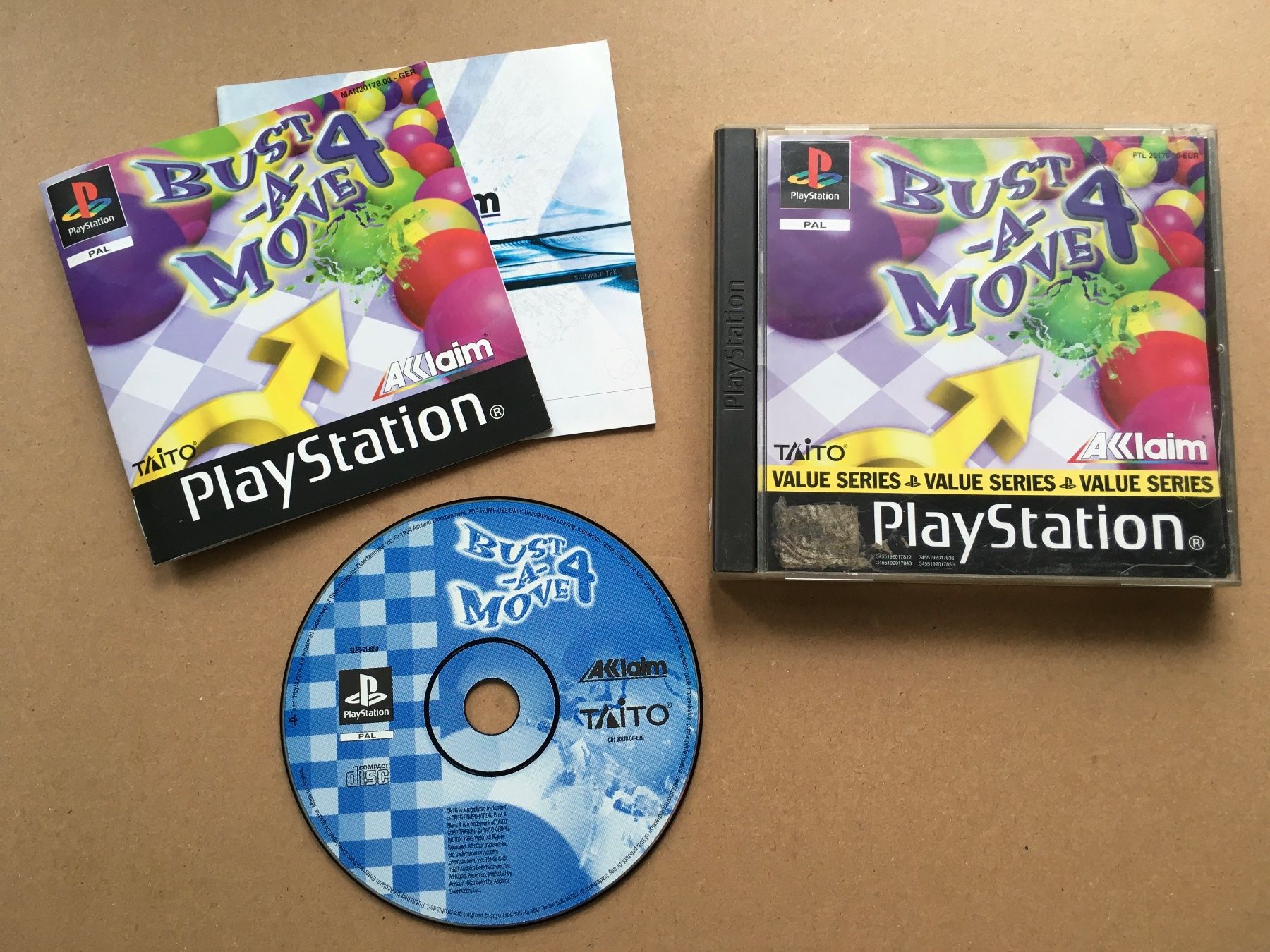 Sony Spiele: Bust a Move 4 für Ps1 – Gebraucht aus St.Gallen von MedienJoe