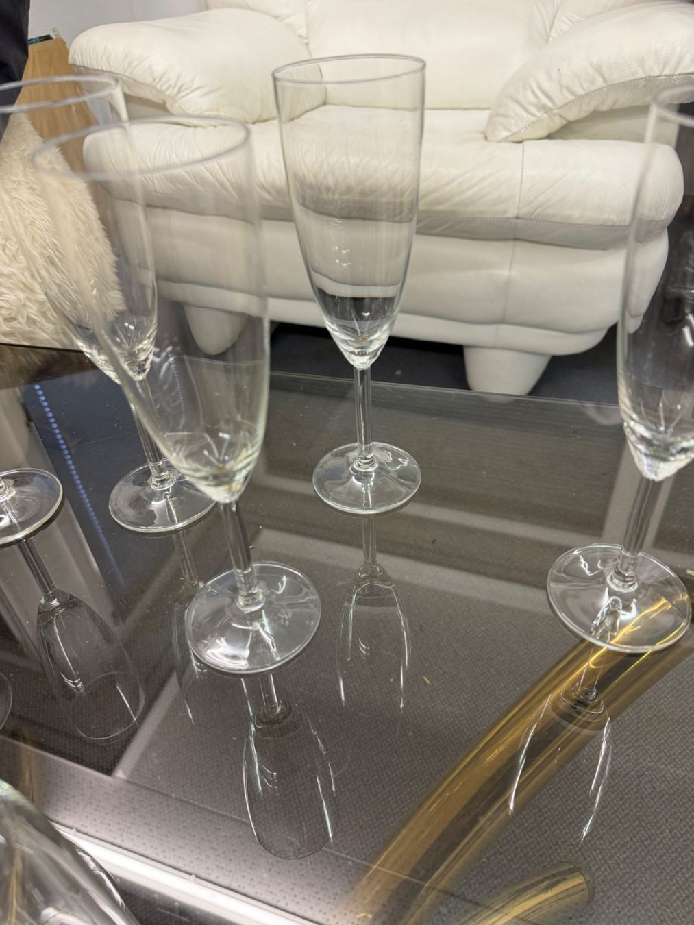 Bicchieri: Champagner Gläser aus Glas – Usato da Basel venduto da sch_9g6x