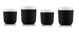BODUM 4 Stk. Porzellantassen DOURO 2dl + 3dl