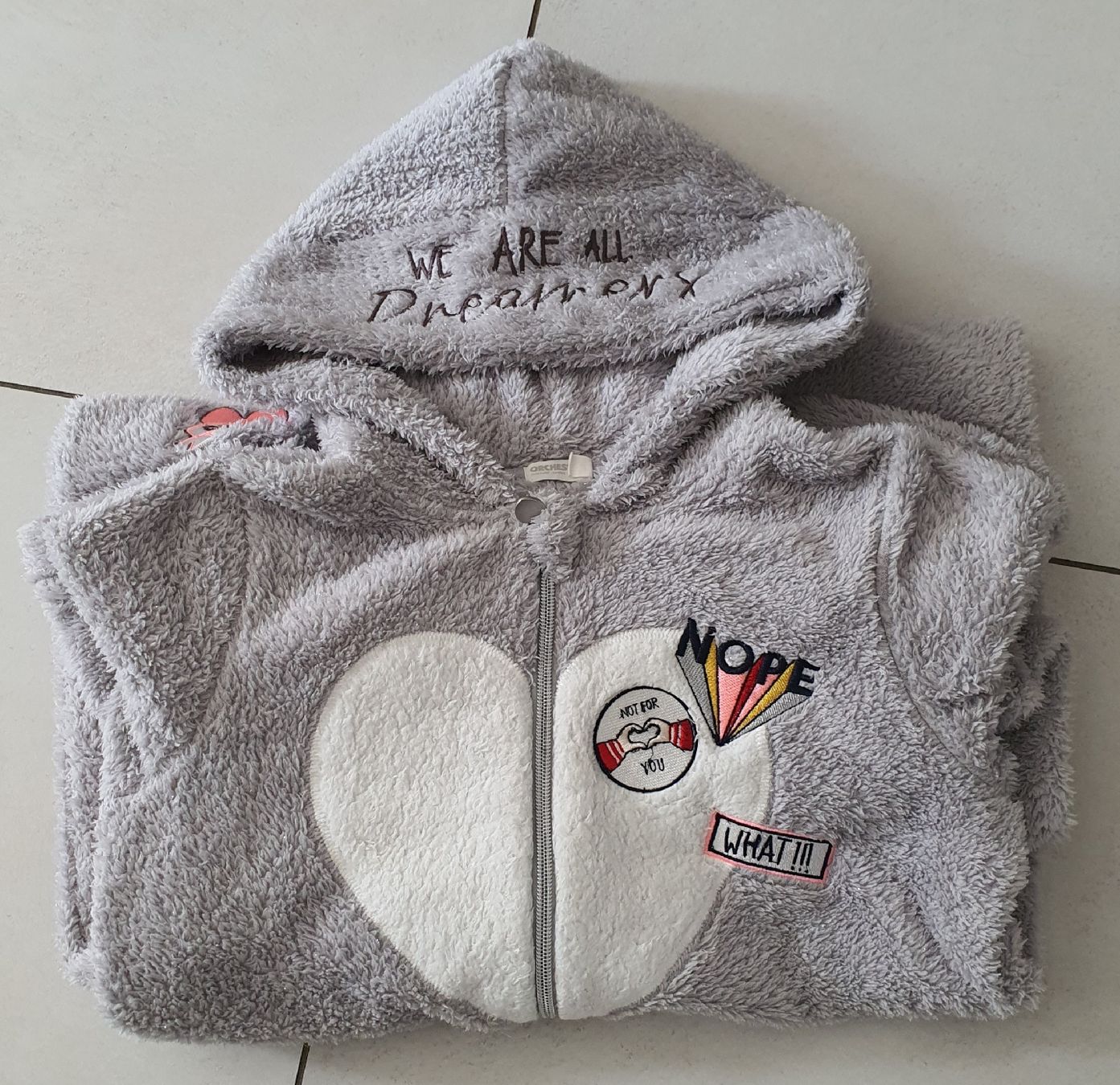 Pigiama & Simili: Pyjama peluche gris taille 14 ans – Nuovo (secondo la descrizione) da Vouvry venduto da Arwenne 2
