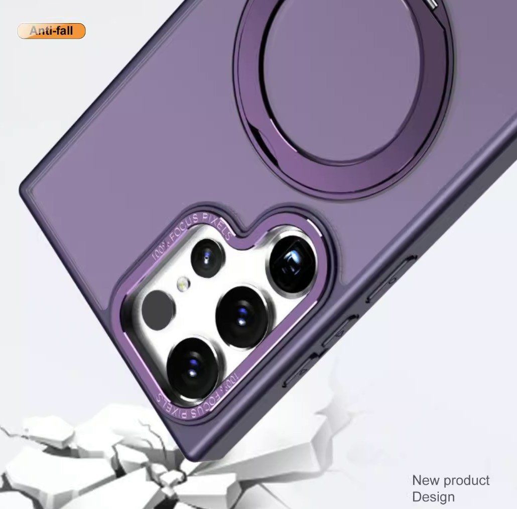 Cover & Protezioni schermo: Galaxy S24/S24+ Coque Magnétique support magsafe Violet – Nuovo e nell'imballaggio originale da Morges venduto da DigiAC 2