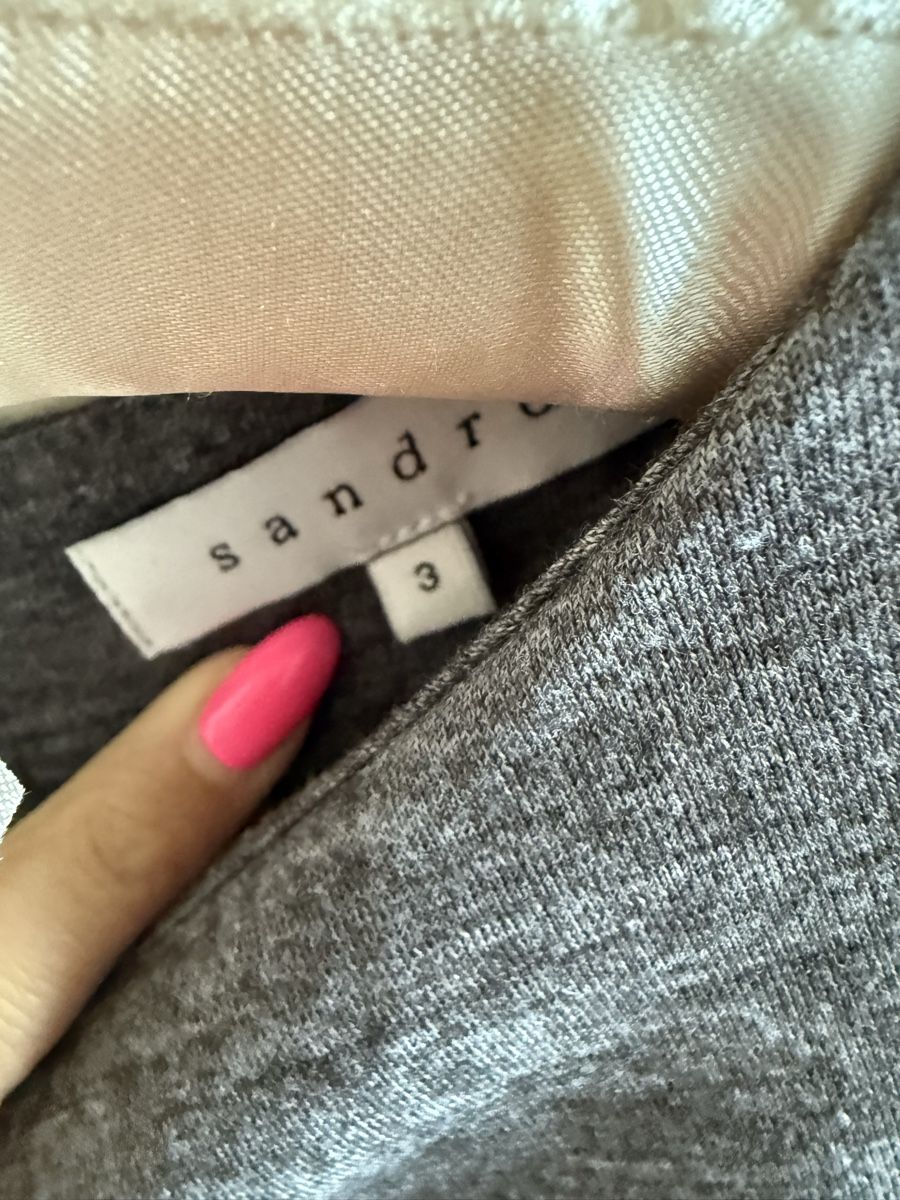 Sandro Kleider: Sandro Kleid, Gr.3 (Viscose/wolle) – Gebraucht aus Meilen von Da-M 2