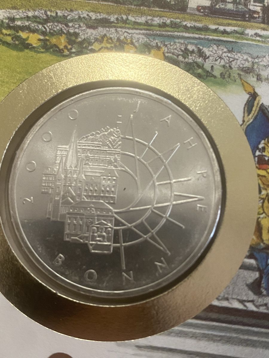 Tutti le monete: Numisbrief 10 Mark Silber 2000 Jahre Bonn – Nuovo (secondo la descrizione) da Muralto venduto da Alex1912 1