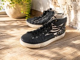 Diesel Turnschuhe Schwarz, NEU