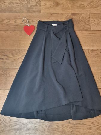 Rock Damen schwarz mit Güterbund h&m Grösse 36 wie neu