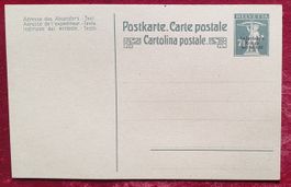 1918 - IKW - Ganzsache - Postkarte - Tellknabe