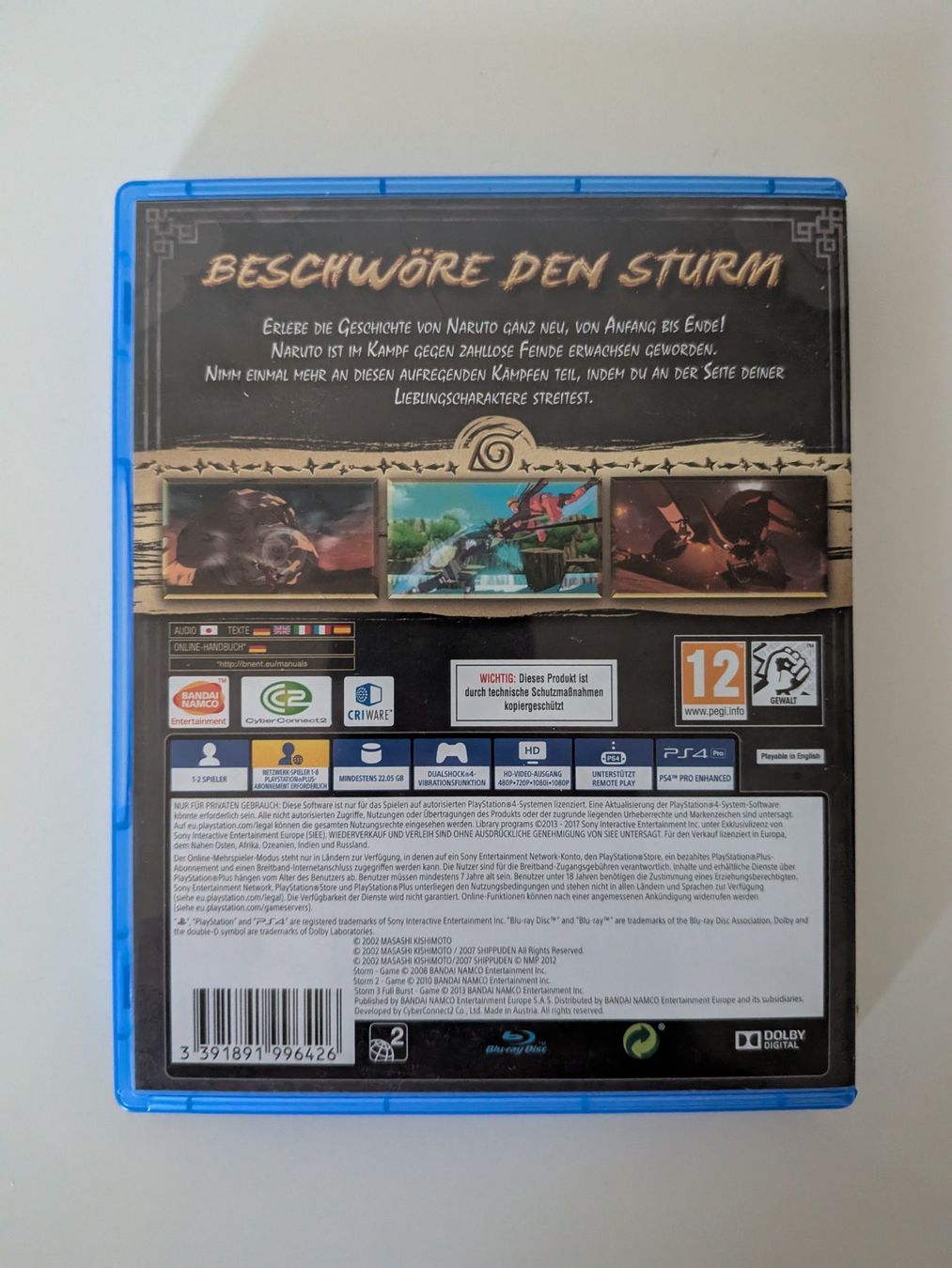 Bandai Giochi: Playstation 4 - Naruto Storm Trilogy ab 1Fr – Usato da Kappel SO venduto da Knoggaz 2