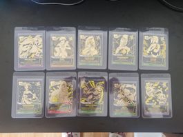 Komplett set Secrete Rare Naruto Mythos1.edition EN ab 1 Chf