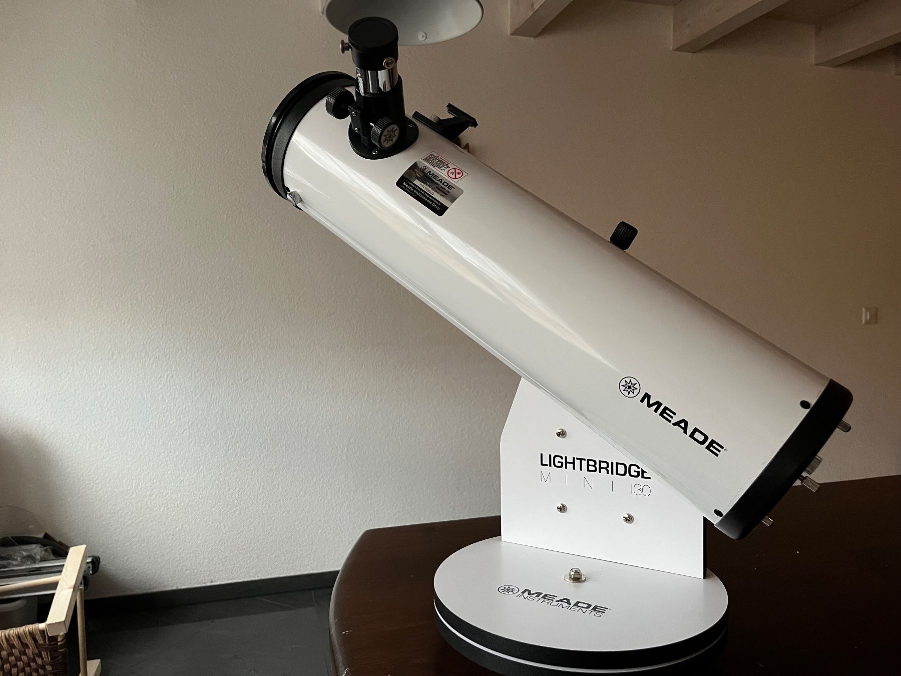 Teleskope: Téléscope MEADE Lightbridge Mini 130 – Gebraucht aus Tafers von TRTBG