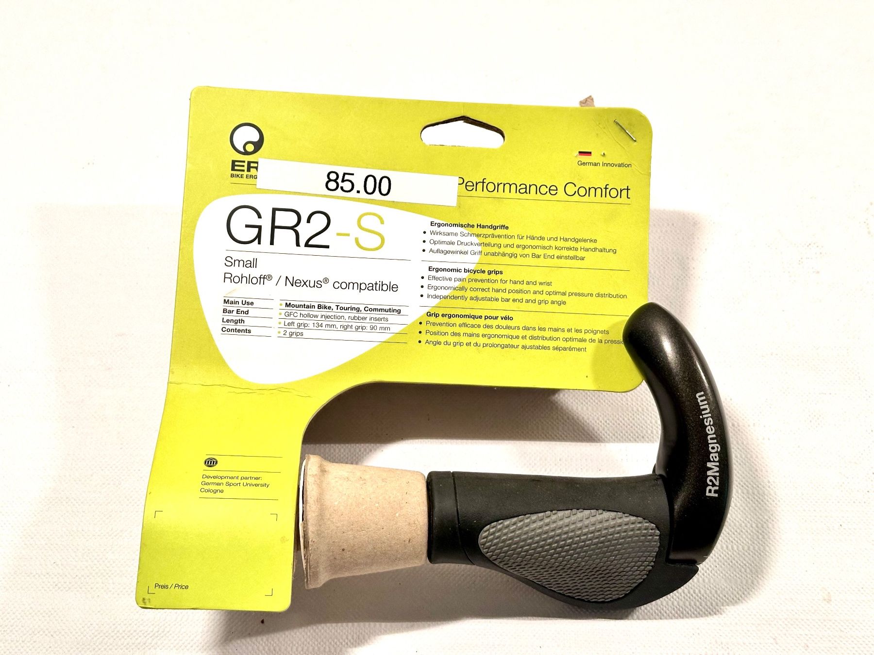 Ergon Ersatzteile: Ergon GR2 Magnesium Lenkergriffe NEU + OVP – Neu und originalverpackt aus Luzern von bikeandbeltcom