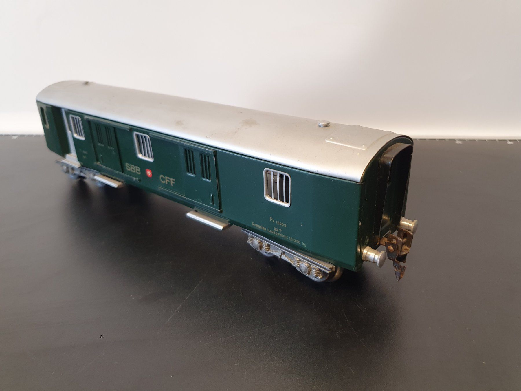 Hag Modelleisenbahnen: HAG:0: SBB GEPÄCKWAGEN GRÜN – Gebraucht aus Biglen von taunus82 2