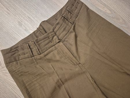 Bianca Stoffhose, Khaki, Grösse 36 - Bequem für Frühling!