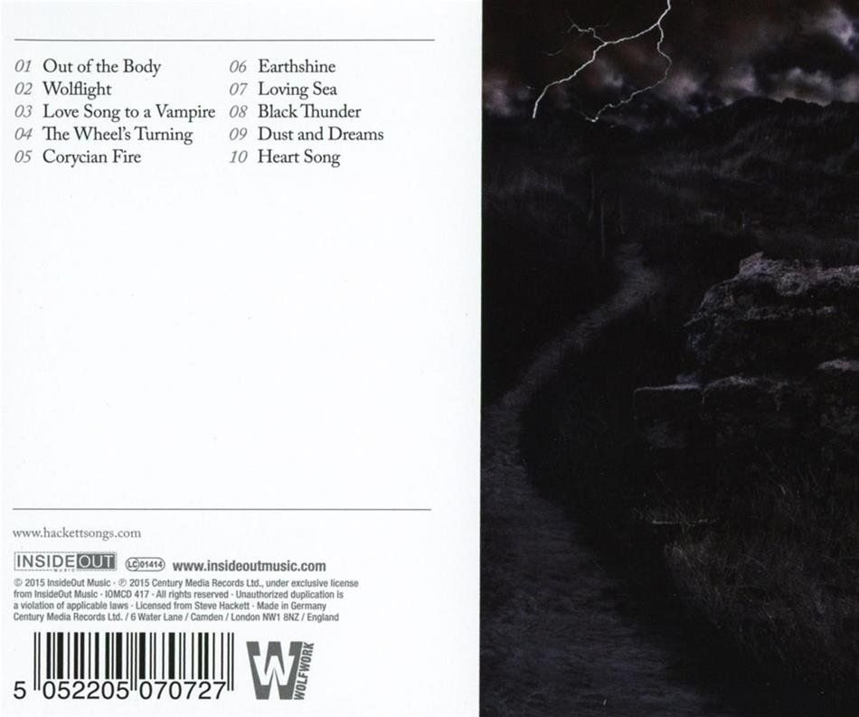 CD: Steve Hackett  Wolflight  2015 – Nuovo e nell'imballaggio originale da Forch venduto da Haui2 1