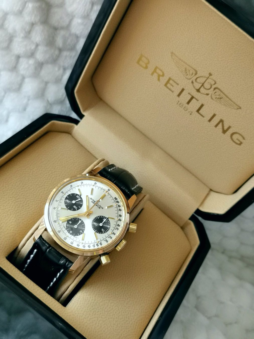 Breitling Orologi: Breitling Chronograph Rarität ref.815 Long Playing – Usato da Nottwil venduto da Kaufen003 4