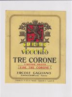 Etikette - Vechio Tre Corone /bd
