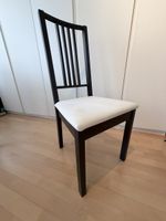 IKEA Chair Wood White Seat