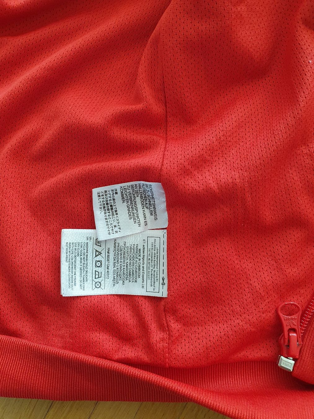 Adidas Giacche: Adidas Jacke, Rot, Grösse S – Usato da Laufenburg venduto da megane1959 5