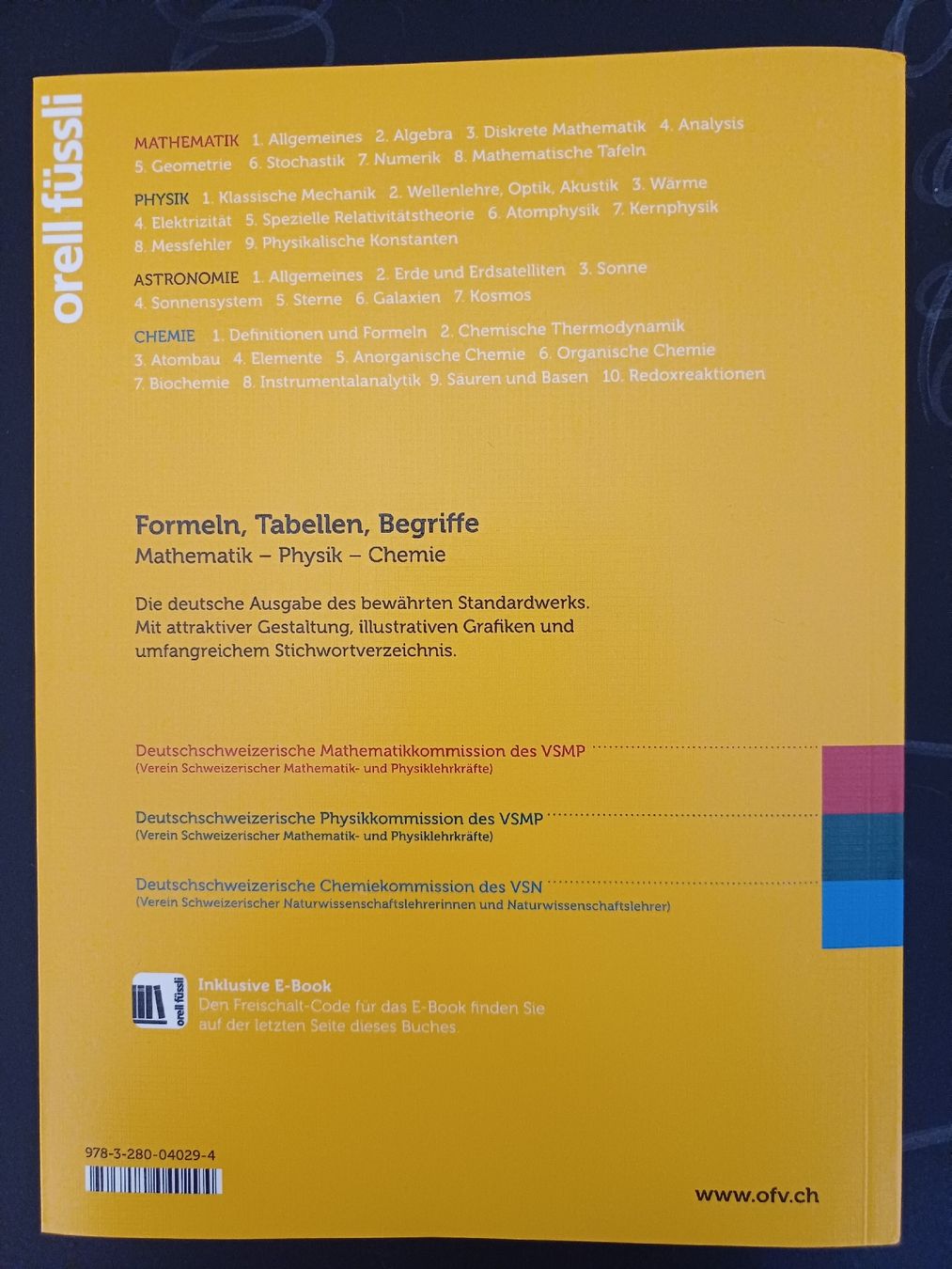 Libri: Formeln, Tabellen, Begriffe – Nuovo (secondo la descrizione) da Schwerzenbach venduto da mss_66gb 1