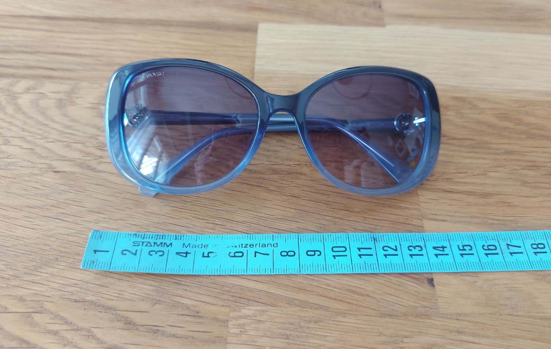 Swarovski Occhiali & Lenti: Sonnenbrille, Swarowski, blau – Usato da Oberengstringen venduto da PaolaDe 5