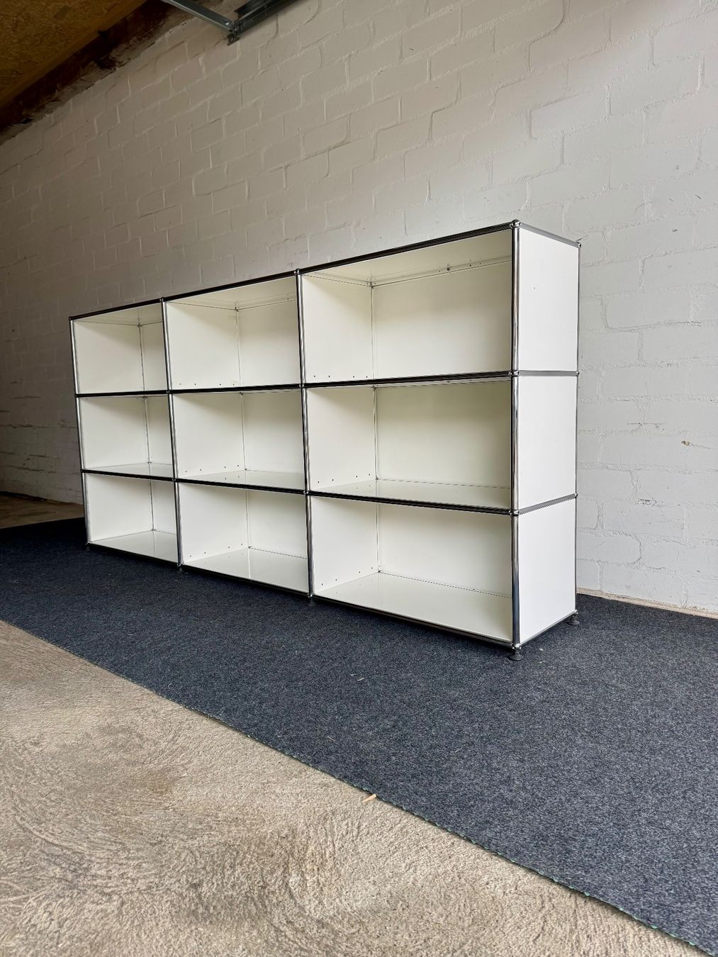 USM Scaffali: USM Haller Regal 3×3 – Usato da Liestal venduto da Design_Wardrobe 1