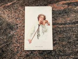 Ansichtskarte, Song of the Soul, gelaufen ohne Briefmarke