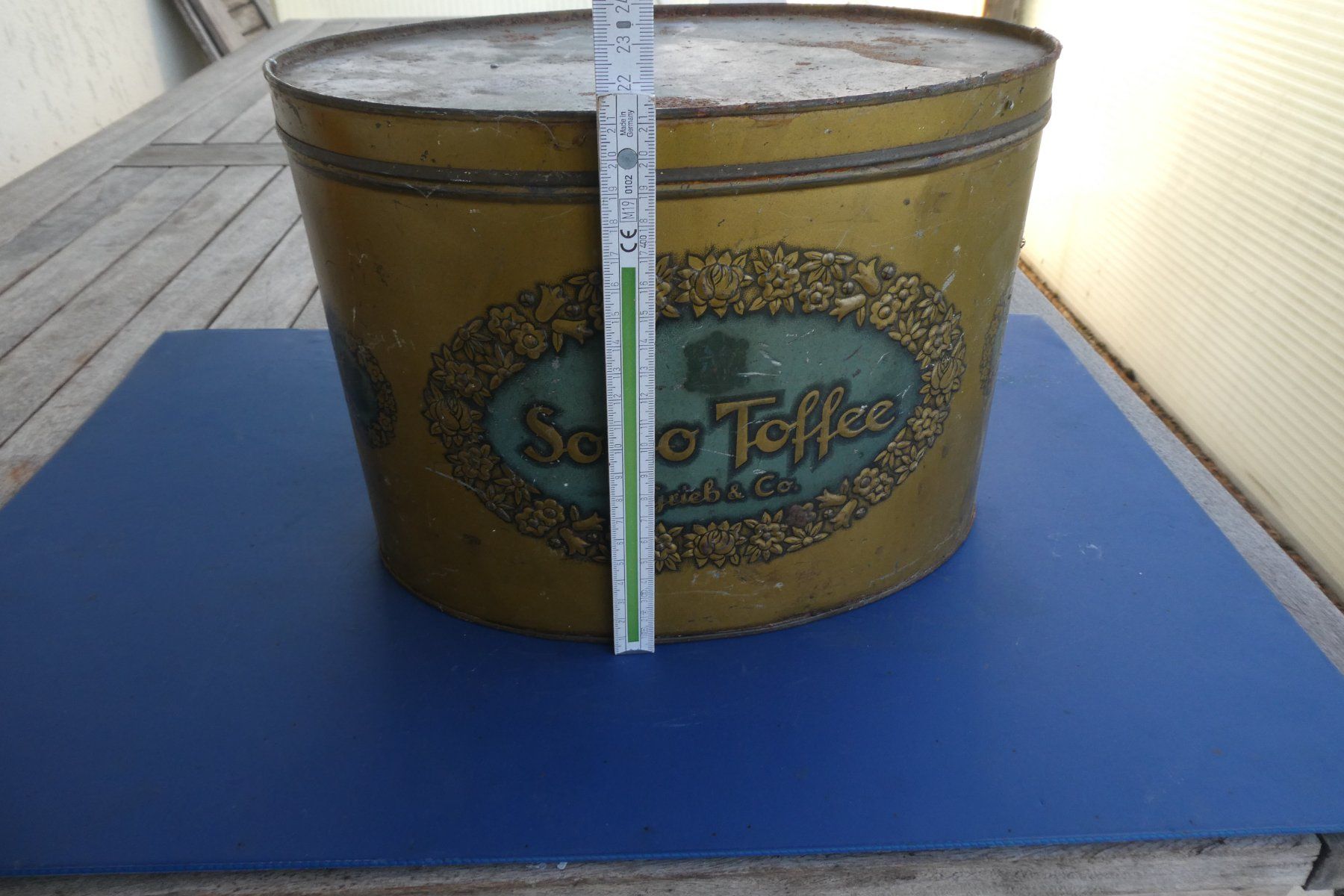 Barattoli: Belle boite ancienne SOSO TOFFE – Usato da Fontaines NE venduto da monloisir 1