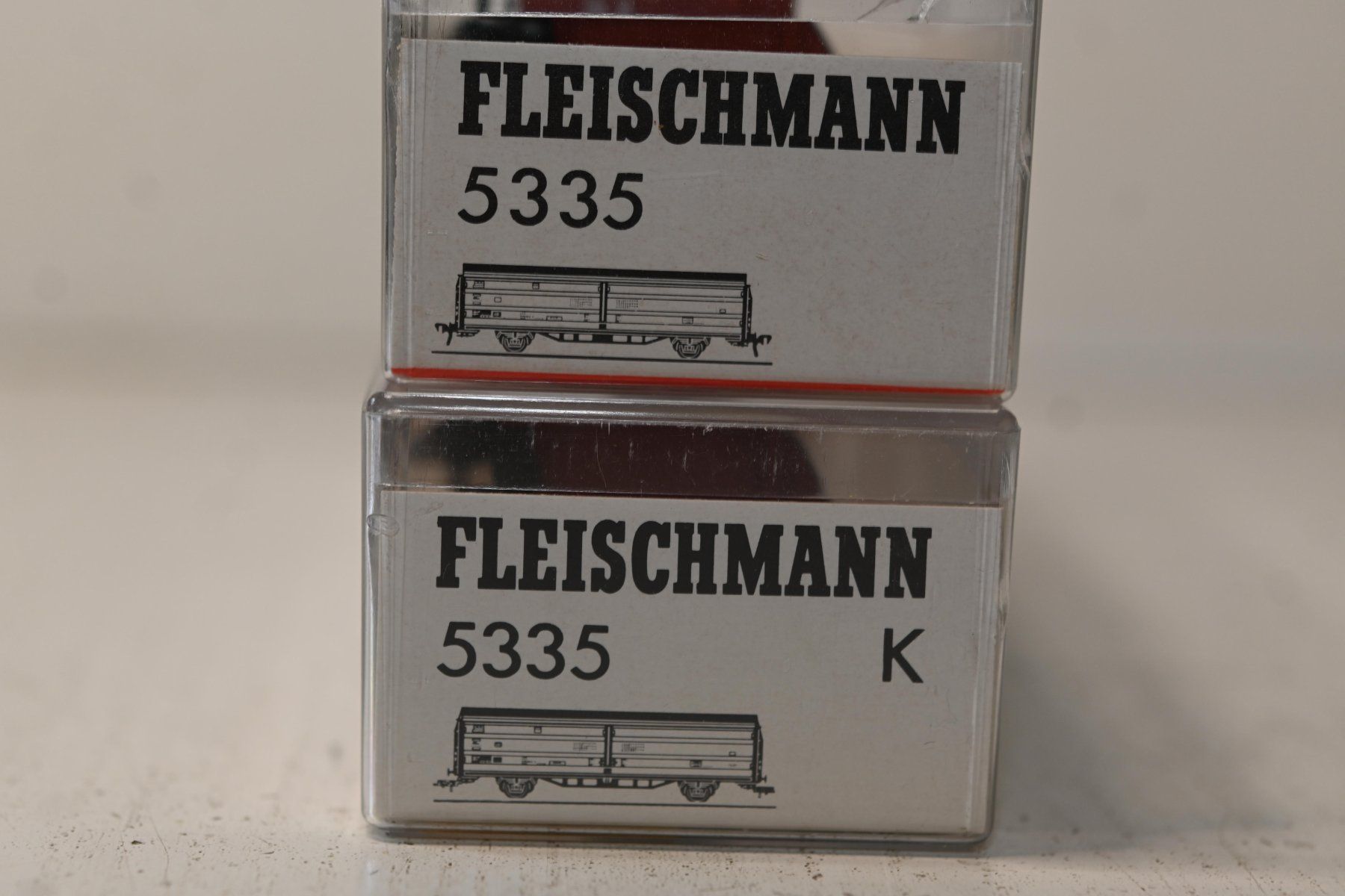 Fleischmann Modellini di ferrovie: Fleischmann Schiebewandwagen H0/DC mit OVP – Usato da Laupen ZH venduto da Zmoewe 6