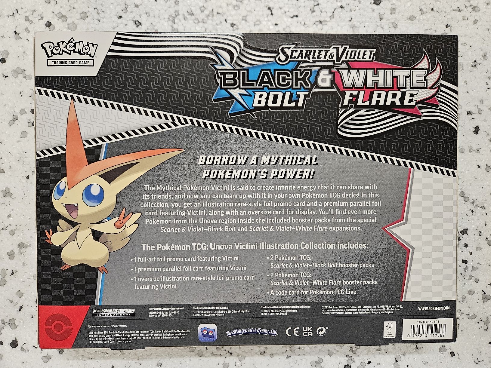 Pokémon Carte collezionabili: Pokemon Victini Illustration Collection Black & White ENG – Nuovo e nell'imballaggio originale da Bern venduto da Ciprofloxacina 1