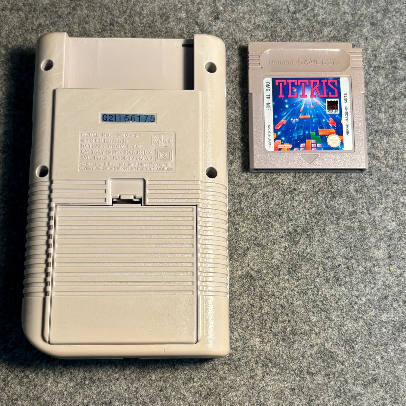 Nintendo Konsolen: GameBoy Classic DMG-01 Konsole + Tetris Original – Gebraucht aus Mollis von GamingCorner 4