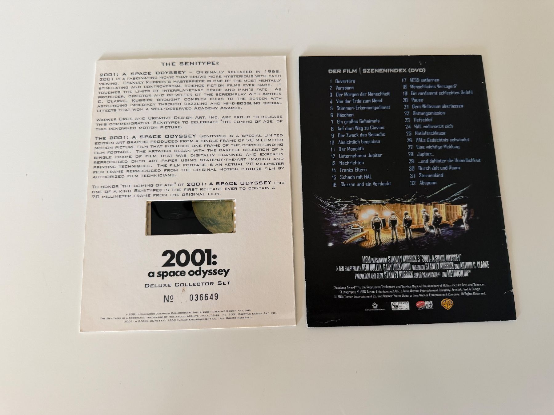 Tous les DVDs: Stanley Kubricks 2001 A Space Odyssey Collectors Box – D'occasion à Altstätten SG par sheamus 1